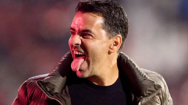 Girona manager Michel