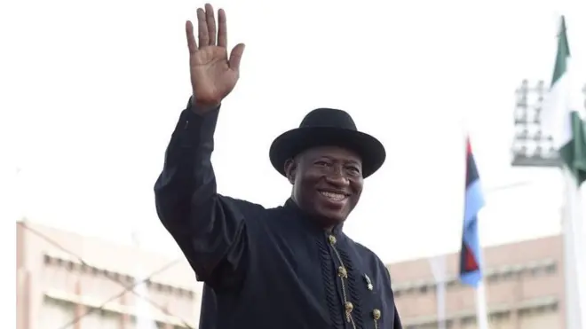Rais mstaafu wa Nigeria Goodluck Jonathan