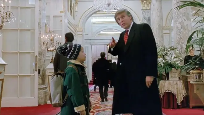 Donald Trump owned the Plaza Hotel in New York at the time the film was made
