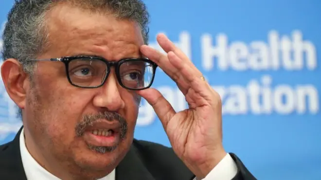 File image of Dr Tedros Adhanom Ghebreyesus