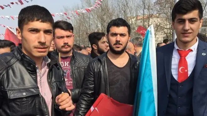 mhp mitingine katılanlar