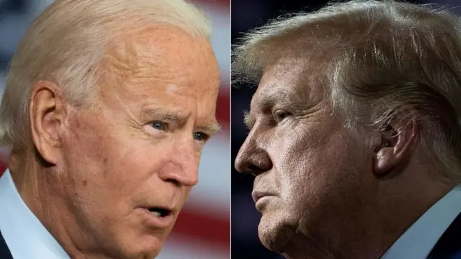 Biden and Trump