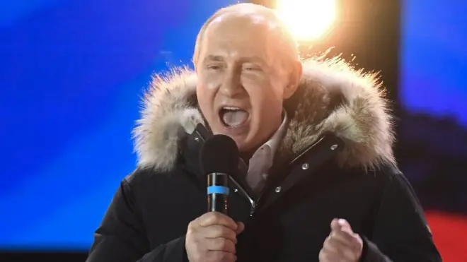 Володимир Путін, 18 березня 2018