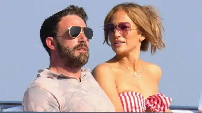 Jennifer Lopez y Ben Affleck.