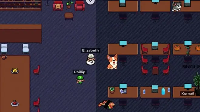 Виртуальный офис должен заменить сотрудникам реальное общение на работе.