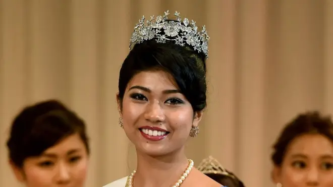 Priyanka Yoshikawa, cuyo padre es originario de India, fue elegida como la Miss Japón 2016.