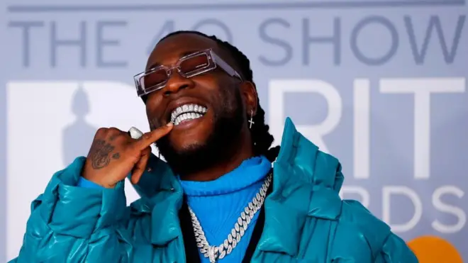 Dis go be di first time wey Burna Boy go collect Brits Award Nomination