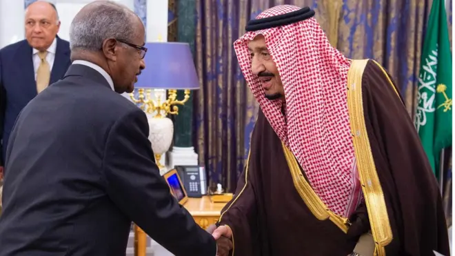 ሚኒስተር ጉዳያት ወጻኢ ኤርትራ ዑስማን ሳልሕ (ጸጋም) ምስ ንጉስ ስዑዲ ዓረብ፡ ሳልማን 06 ጥሪ 2020