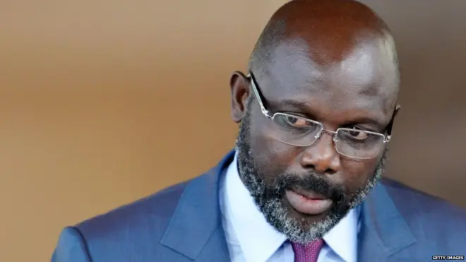 Liberia President George Weah