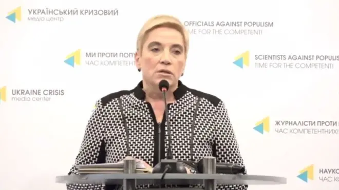 Керівниця Департаменту фінансового контролю та моніторингу способу життя НАЗК Ганна Соломатіна