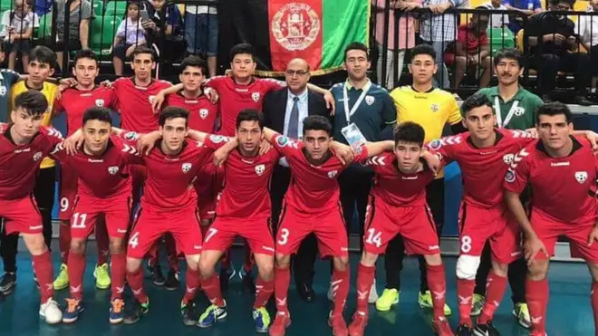 وړاندې په فوټسال سياليو کې افغان لوبډلې متحده عربي اماراتو، چين او مالديف ته ماتې ورکړې وه.