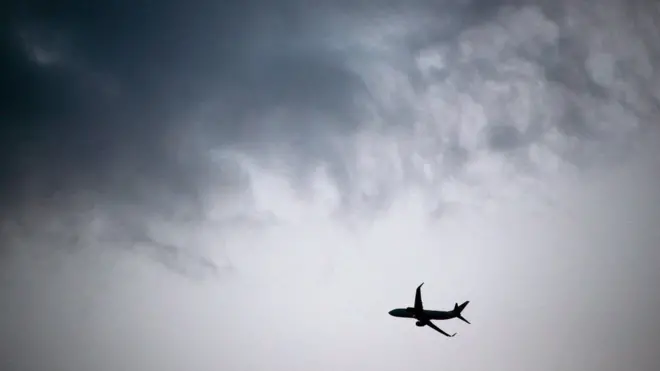 Літак над Кримом