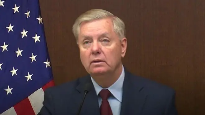 لينزي غراهام عضو مجلس الشيوخ الامريكي يقول ان العلاقة بين الولايات المتحدة والسعودية لن تتقدم ما لم يتم التعامل مع ولي العهد السعودي محمد بن سلمان.