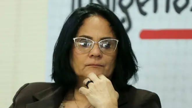 A ministra das Mulheres, Família e Direitos Humanos, Damares Alves