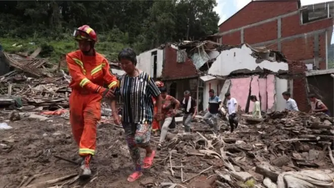 Çində Lekima qasırğası