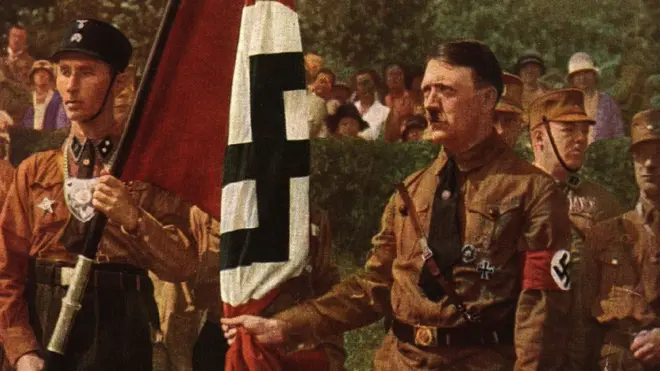 A student was given permission to attend a school event dressed as German dictator Adolf Hitler
