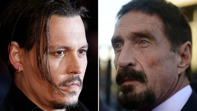 Johnny Depp ve John McAfee
