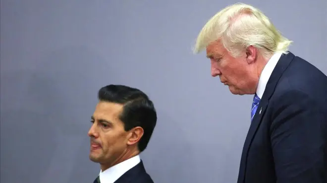 Donald Trump y Enrique Peña Nieto