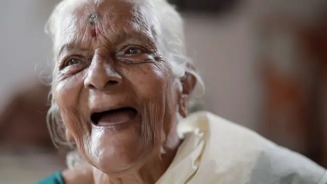 Kuttiyamma scored 89 marks in a literacy test