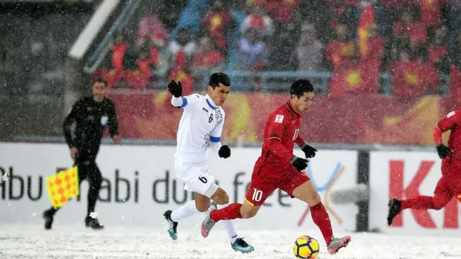 Tuyển U23 Việt Nam đã gây ngạc nhiên cho đối thủ Uzbekistan khi lọt vào trận chung kết