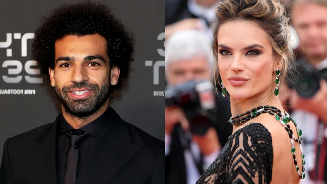 جلسة التصويرجمعت محمد صلاح بعارضة الأزياء البرازيلية أليساندرا أمبروسيو تثير الجدل