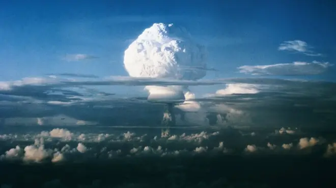 Испытания ядерной бомбы в США. 1951 год