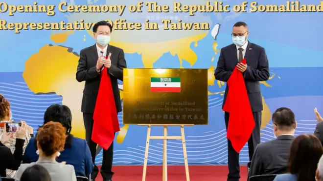 Somaliland's mission in Taiwan opened in September last year
