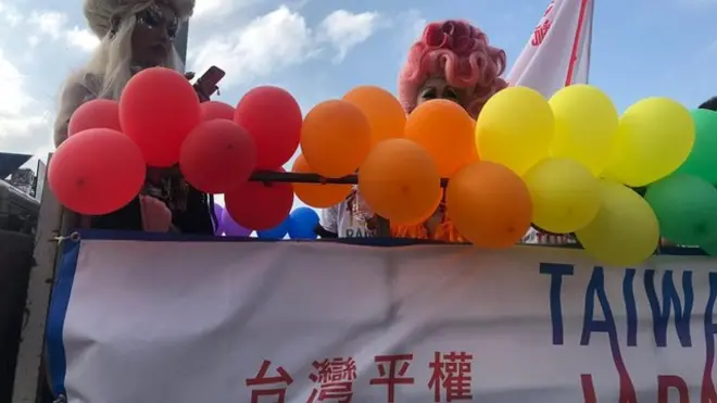 台北舉行"2019台灣同志遊行"