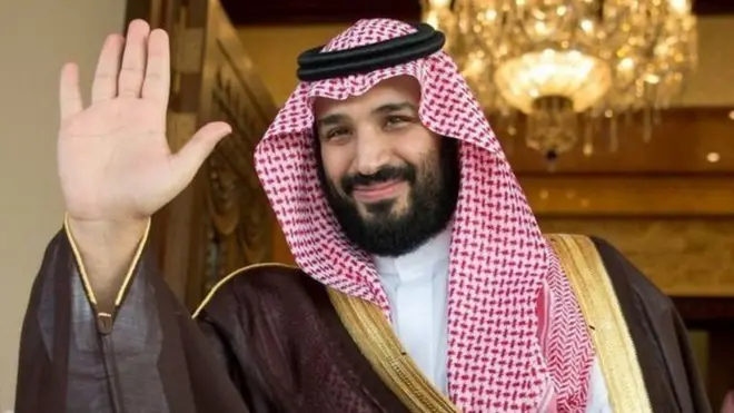 卡舒吉曾批评沙特王储萨勒曼（图中人物）行为像普京。