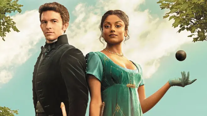 The cover of a Bridgerton series novel