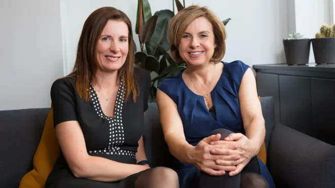 Kate Daly (der.) lanzó la iniciativa en 2015 junto a su amiga Pip Wilson.