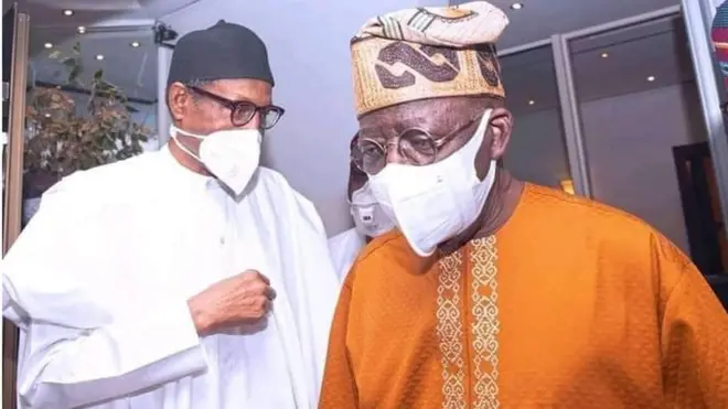 Bola Tinubu ati Muhammadu Busari