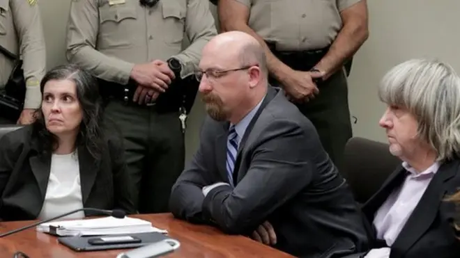 Los Turpin se declararon no culpables en el tribunal de Riverside, California, ante el que comparecieron este jueves.