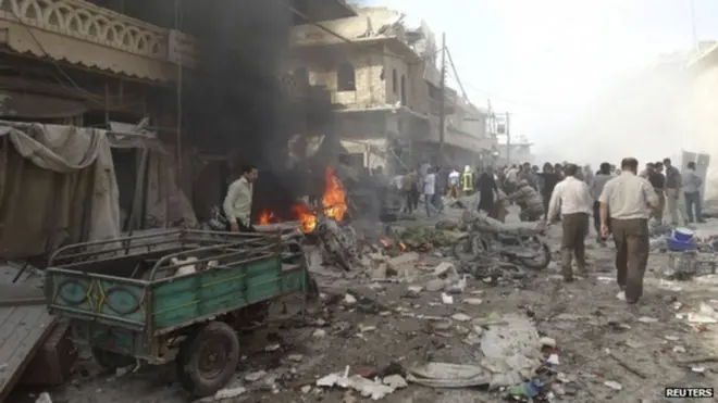 Atareb oo ku dhow Xalab ayaa muddo nabad ahayd