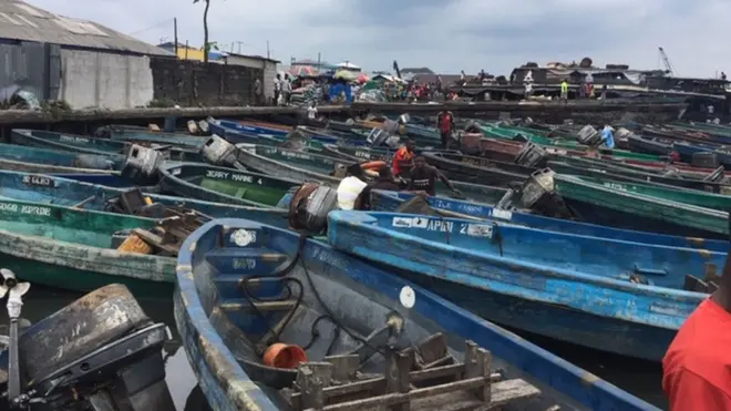 Boat operators kack oneside as dem no gree work because of di strike