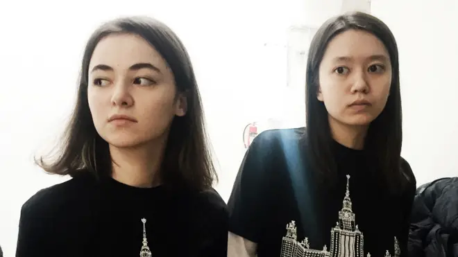 Фариза Дударова и Марина Ким