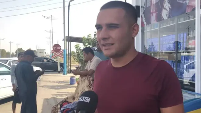 Ҳайдовчи Шоҳруҳ Зокиров 19 август куни Афғонистонга ўтиб қайтган.