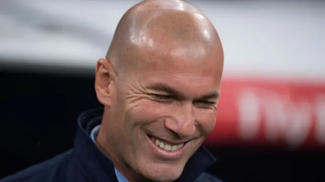 Zinedine Zidane, l'entraineur français du Real Madrid multiplie les records à la tête du club merengue.
