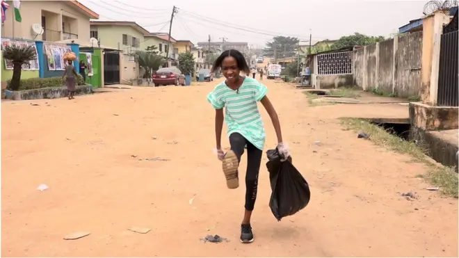 Misimi dey clean street