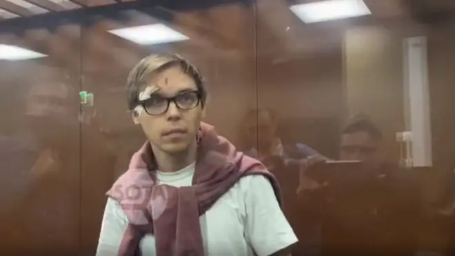 Артем Камардин в суде