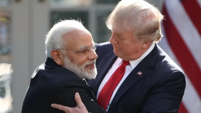 नरेंद्र मोदी, डोनल्ड ट्रंप