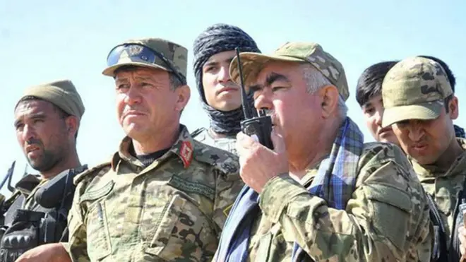 ژنرال دوستم تأکید کرد که فاریاب هیچ وقت به دست "مزدوران پاکستان" نخواهد افتاد