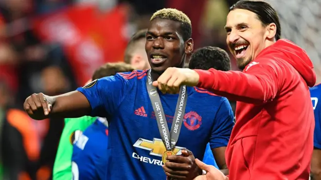 Pogba et Ibrahimovic n'ont plus foulé les terrains depuis des mois à cause de blessures.