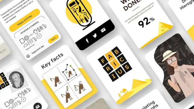 Captures d'écran de l'application Fabricius