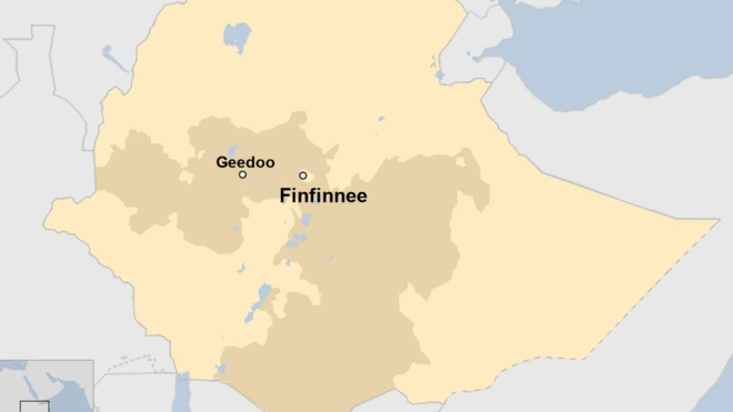 Kaartaa magaalaa Geedoo