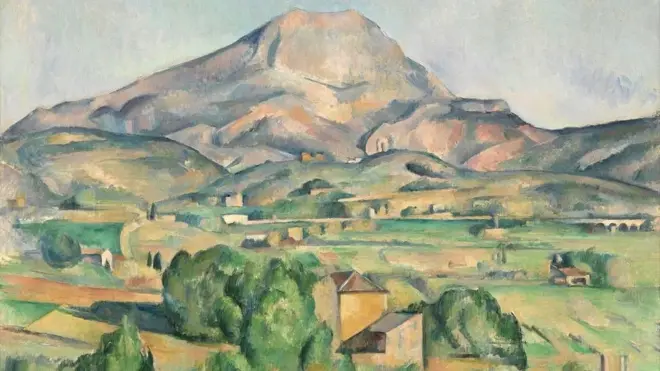 Paul Cezanne painted Mont Sainte-Victoire in southern France several times. One of this set will be included in the auction