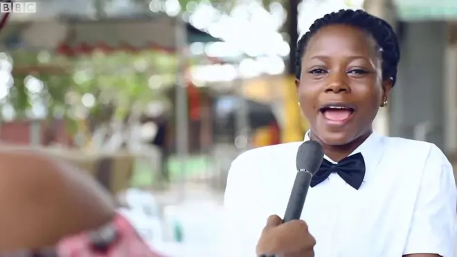 BBC News Pidgin talk to people for Val's Day!