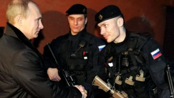 रूस, व्लादीमिर पुतिन, ख़ुफ़िया एजेंसी