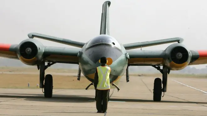 انڈین طیارہ