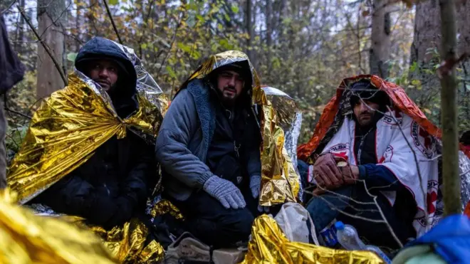 К границе с ЕС в основном прибывают мигранты из Ближнего Востока и Африки.